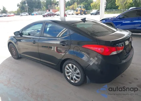 2012 Hyundai Elantra Gls (Ulsan Plant) из США, поврежденный, VIN KMHDH4AE9CU442960